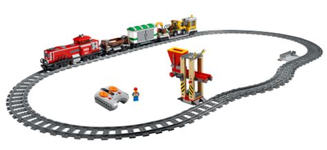 Lego 3677 Red Cargo Train Instructions