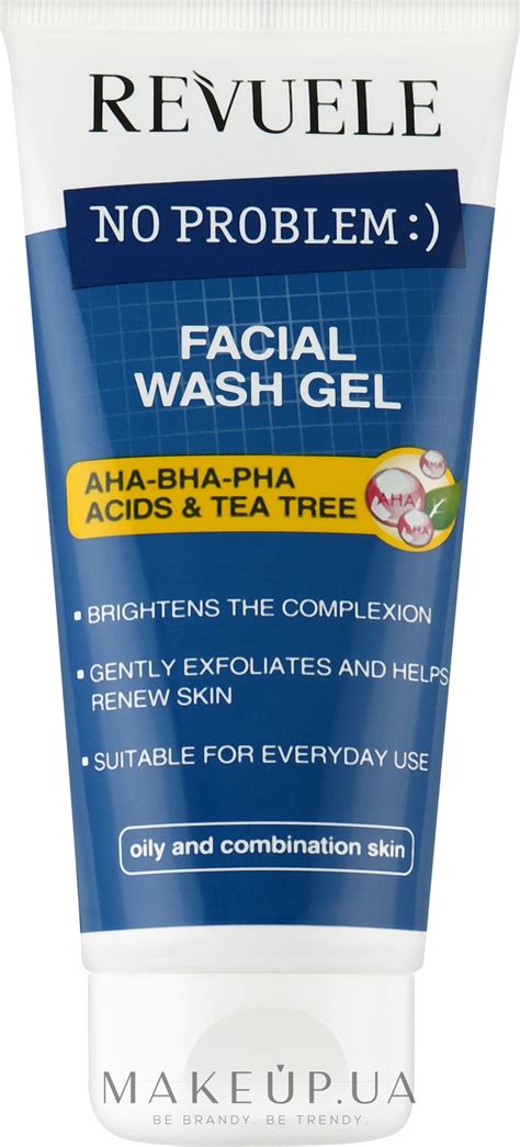 Revuele No Problem АНА-ВНА-РНА Facial Wash Gel - Гель для умывания с ...