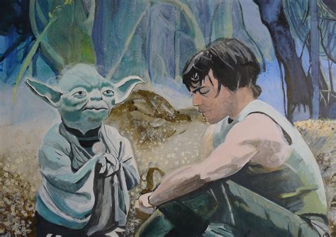 Star Wars Yoda And Luke