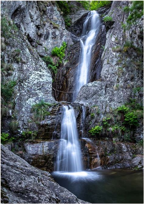 Fotokarte Wasserfall Riale Mulitt Fotokarten Werkstatt