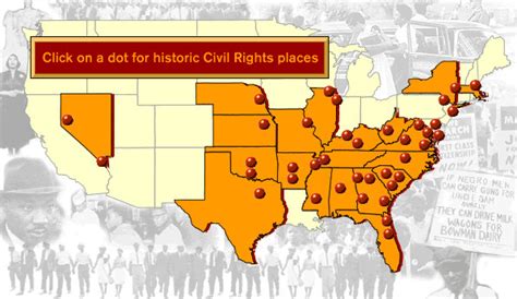 Civil Rights Map Gisetc