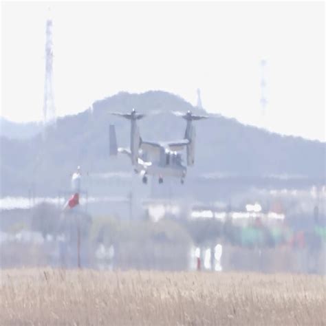 【速報】陸自オスプレイが飛行再開 千葉・木更津駐屯地 2024年3月21日掲載 ライブドアニュース