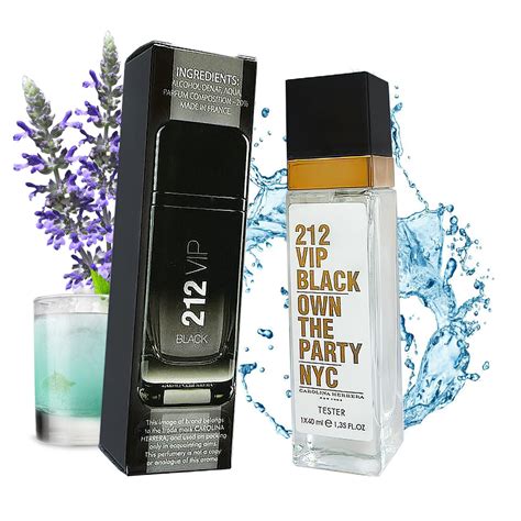 Купить Carolina Herrera 212 VIP Black (Каролина Эррера 212 ВИП Блек) 40 ...