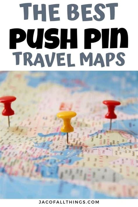 Push Pin Travel Maps That You Need Now To Track Your Travel Pushpin