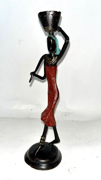 Abdoulaye Derme Bronze Sculpture Cm Bronze Catawiki