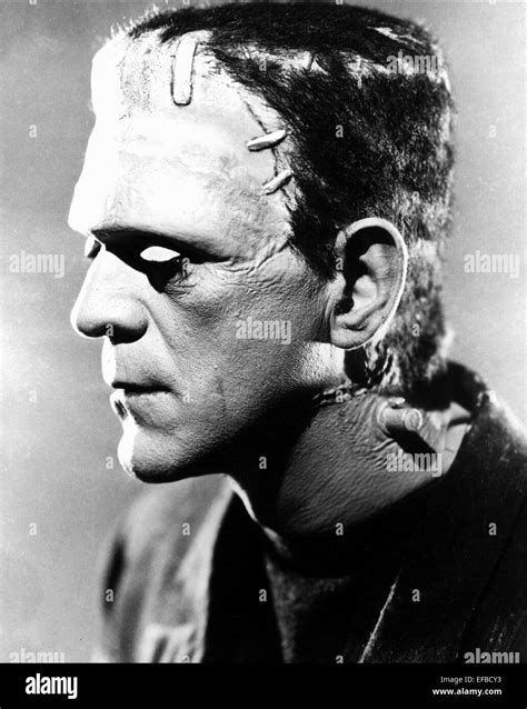 Boris Karloff Frankenstein 1931 Photo Stock Alamy