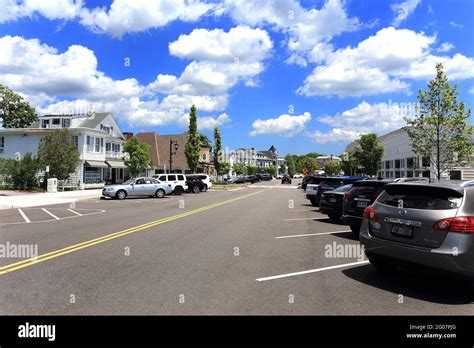 Main St. Westhampton Long Island New York Stock Photo - Alamy