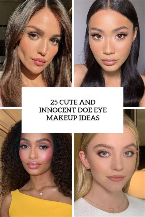 25 Cute And Innocent Doe Eyes Makeup Ideas Styleoholic