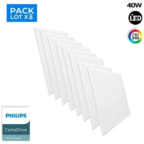 Pack X Panel Led Empotrable Backlight X Cm Lm Blanco Neutro