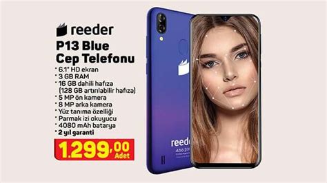 A101 Reeder P13 Blue Cep Telefonu Yorumları ve Özellikleri Jazete