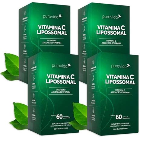 Vitamina C Lipossomal Puravida C Psulas Mg Unid