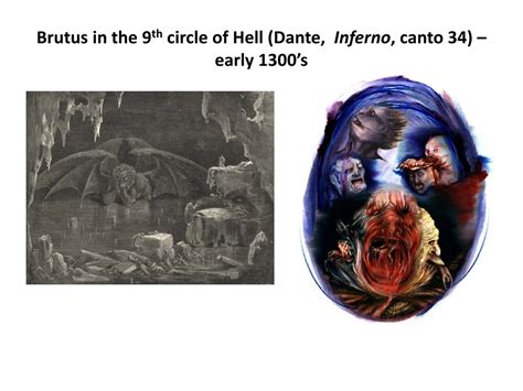 Ppt Brutus In The 9 Th Circle Of Hell Dante Inferno Canto 34 Early 1300’s Powerpoint