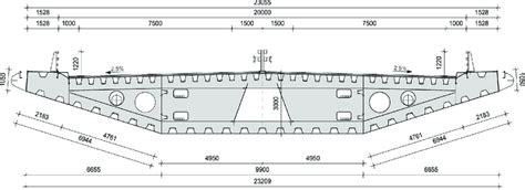 Typical cross-sections at cable stay anchoring of the main cable-stayed... | Download Scientific ...