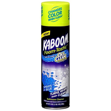 Kaboom Foam Tastic Color Changing Bathroom Cleaner Walgreens