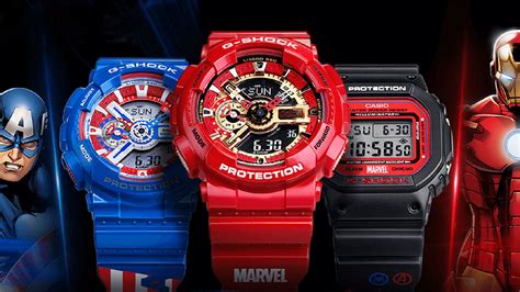 Casio Launches Avengers G Shock Collection In China