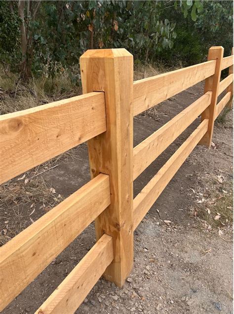 Post And Rail Fencing — The Wood Project