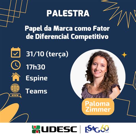 Notícia Udesc Esag tem palestra gratuita nesta terça sobre marca como