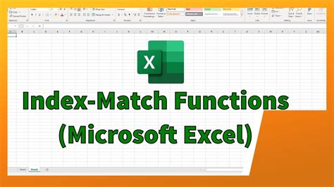 How To Use Index Match In Microsoft Excel Youtube