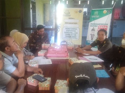 Kejari Ksb Beri Pendampingan Hukum Dana Desa Di Desa Lamusung Dan Tapir