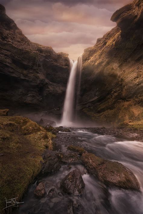 Cascada Kvernufoss Javier Fernandez Rozas Flickr