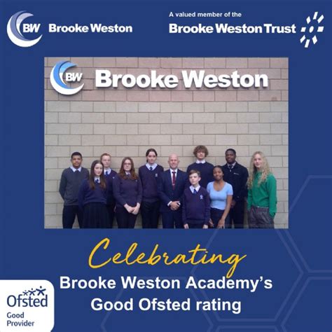 Brooke Weston Trust A Glowing Ofsted Report For Brooke Weston Academy