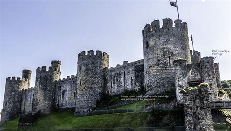 Conwy Castle; a stunning castle with a fascinating history. — Seeing the past