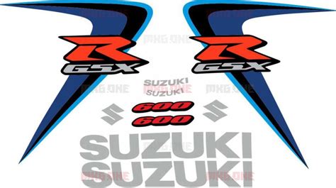 Suzuki Gsx R Logos Decals Stickers And Graphics Mxg One Best