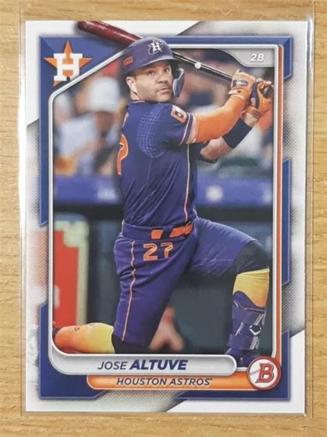 2024 BOWMAN JOSE Altuve 73 Houston Astros EUR 0 91 PicClick FR