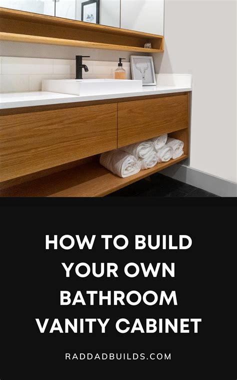 How To Build Your Own Bathroom Vanity Cabinet Bathroom Guide By Jetstwit