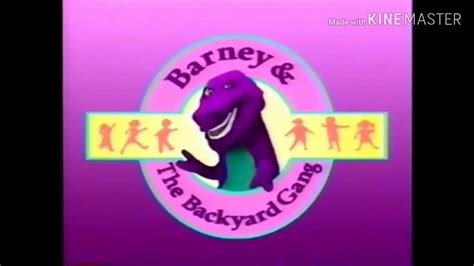 Barney The Backyard Gang Intro 1988 Youtube – Otosection