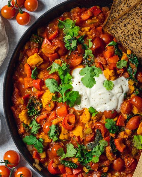 Easy Vegan Shakshuka No Tofu Recipe Romy London Uk