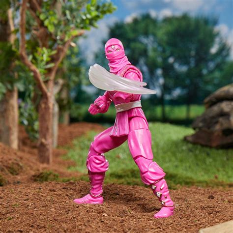 Buy Action Figure Mighty Morphin Power Rangers Lightning Collection Action Figure Ninja Pink