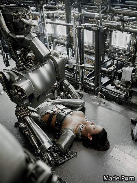 Porn Image Of Black Silver Military 30 Green Post Apocalyptic Long Legs Created By AI