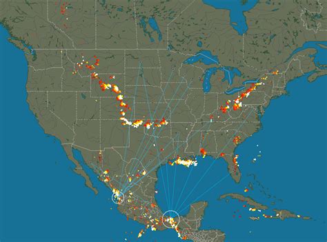 Real Time Lightning Map World Map