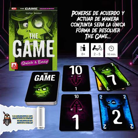 The Game Quick Easy Juegos De Mesa Warmus Games