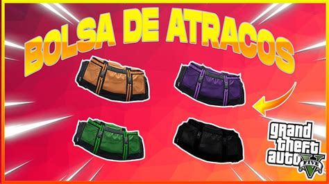 ACTIVO CONSEGUIR TODAS LAS BOLSAS DE ATRACOS FÁCIL Y RÁPIDO GTA