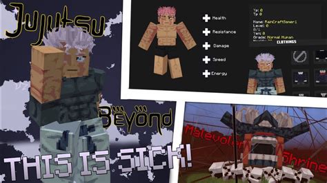 This New Jujutsu Kaisen Addon Is INSANE Jujutsu Beyond Addon Mod