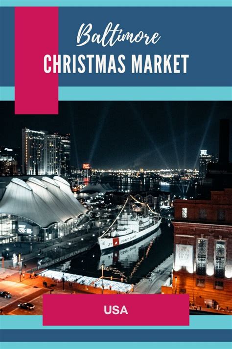 Baltimore Christmas Village Market 2024 at West Shore Park