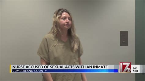 Nurse Had Sex Acts With Inmate At Cumberland County Jail Officials Say