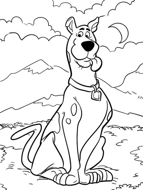 Dibujos De Scooby Doo Para Colorear Para Colorear Pintar E Imprimir