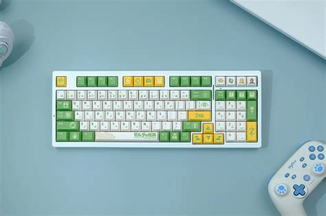Custom Gaming Keycaps 151 Pcs Zelda V3 Theme For Mechanical Keyboards