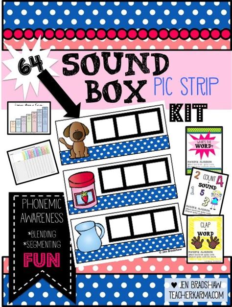 Sound Boxes Elkonin Boxes Phonemic Awareness Blend Segment Sounds