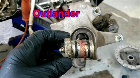 Grease Your Atv Wheel Bearings Can Am Outlander Long Life Youtube