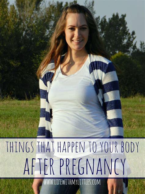 Things That Happen To Your Body After Pregnancy