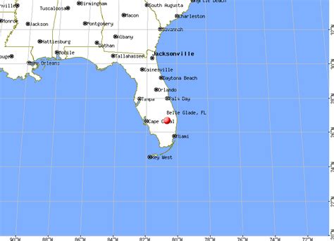 Map Of Belle Glade Florida | Florida Map 2018