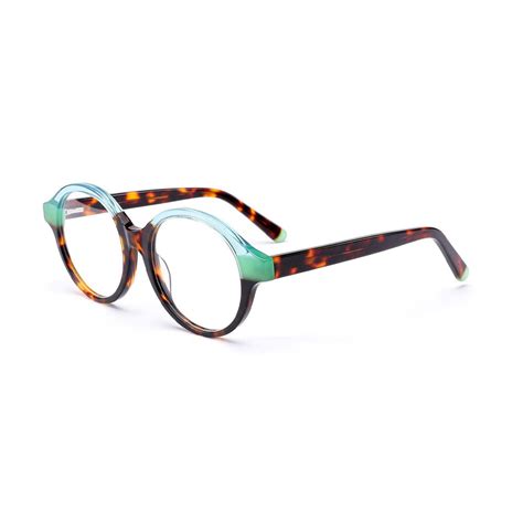 China Gd Stylish Beautiful Round Acetate Lamination Optical Frames