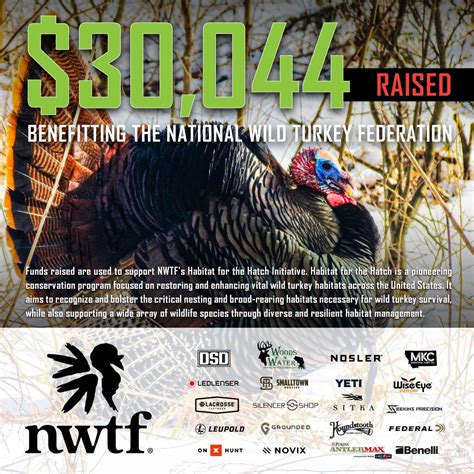 Nosler Raises Over 30 000 In Support Of Nwtf