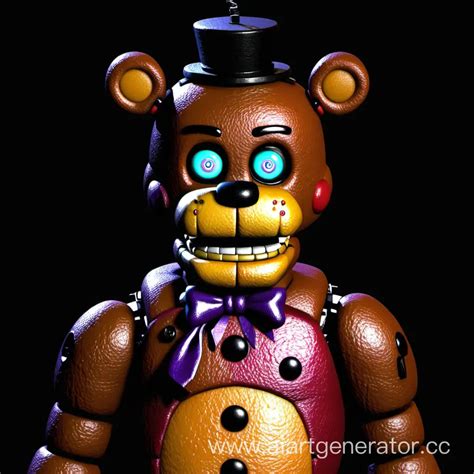 Terrifying Animatronics At Freddy Fazbears Pizza Ai Art Generator