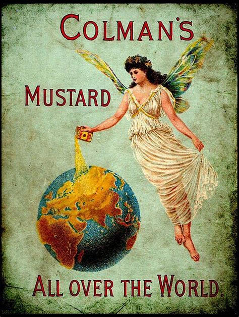 Colmans Mustard Retro Metal Sign Plaque Or Fridge Magnet Etsy Uk