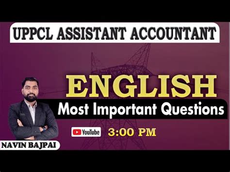 Uppcl Assistant Accountant Most Expected Questions Uppcl